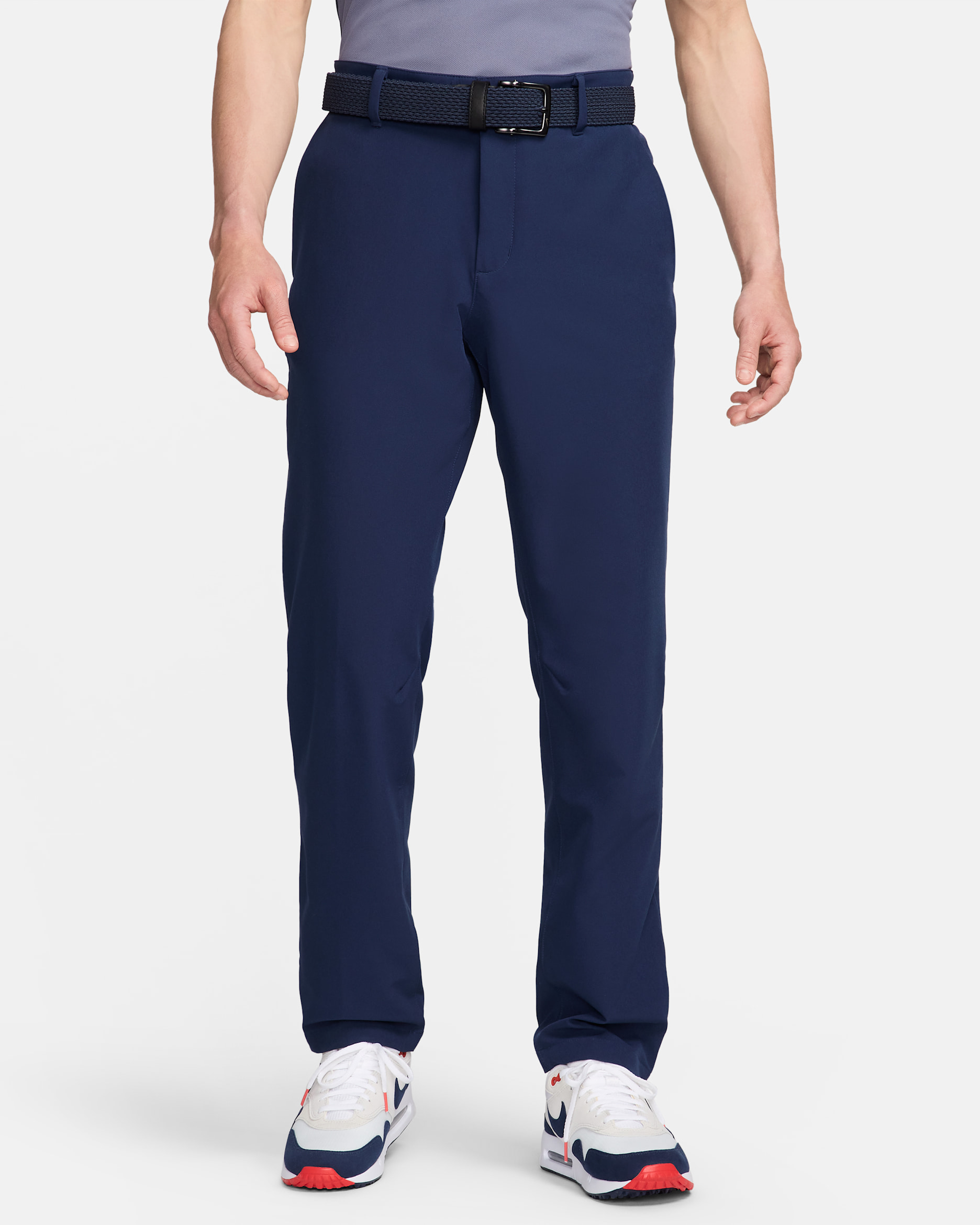 GOLFICKERS Nylon Training Pants 紺色 Sサイズ Buy Soft Touch Microfiber Elastane Stretch Trackpant with Side